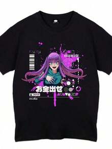 Umi Majo - Camiseta de Precaución - Negro - Ver 6