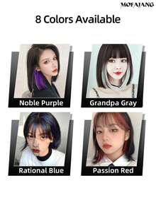 MOFAJANG 120g Colorful Hair Wax, 3s Quick Styling, 72h Strong Hold, Natural Matte Texture, Gentle Formula No Damage, Non-Sticky No Residue, Add Volume And Texture, Easy To Use And Reshape, Lightweight Texture All Day No Collapse - GRANNY GRAY - View 6