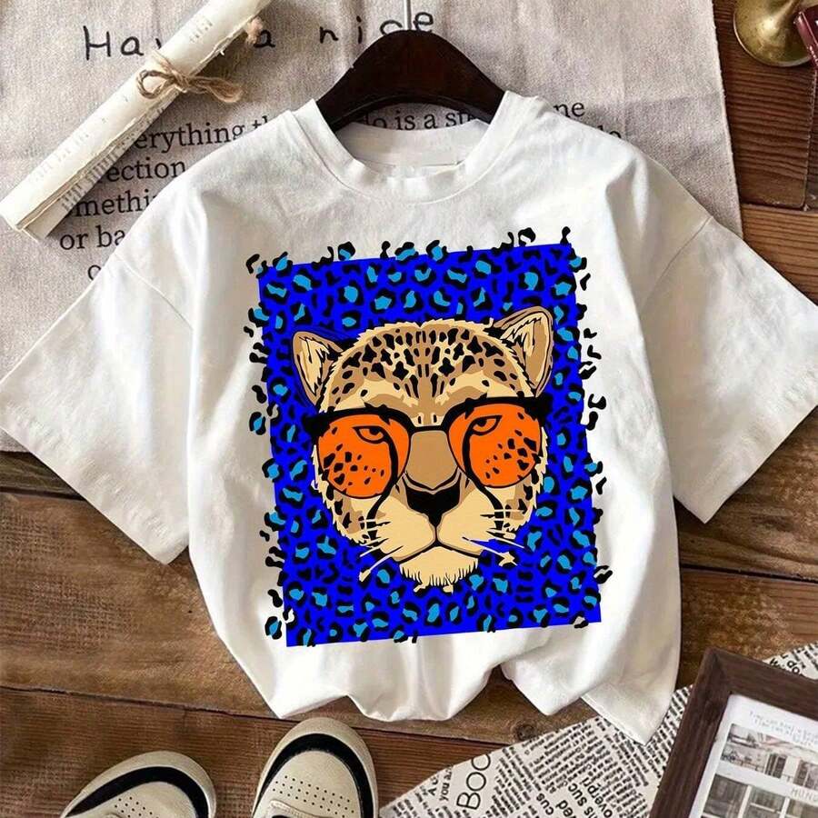 Camiseta para Mujer con Diseño de Oso Minimalista y Texto - Blanco - Ver 1