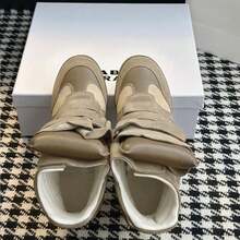 New Women's Suede Sneakers (Model Year 2026): Hidden Wedge Heel, Lightweight Upper, Concealed Reinforced Heel, Retro Street Style - 褐色 - 查看 4