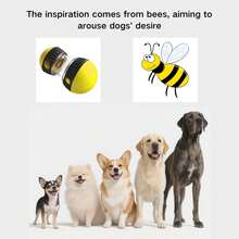 Dog Interactive Toys Dogs Puzzles Feeder Adjustable Food Dispensing Treat Dispenser Slow Feeding For IQ\/Physical Training And Brain Stimulation Large Medium Small Dog - Đen trắng - Xem 3