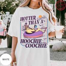 Women's 90s Country Music Vintage 100% Cotton T-Shirt Hotter Than A Graphic Design  Summer Vacation Streetwear Tops - 白色 - 查看 1