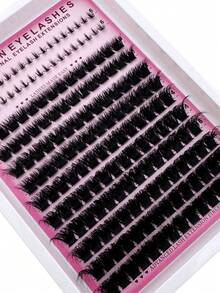 200D+Lower Eyelashes Lash Clusters Long 6-18mm Lash Lower Eyelashes DD178pcs Eyelash Clusters Volume Individual Lashes DIY Lash Extension Manga Cluster Eyelash Extensions Mink Lashes Thick - DD - View 4