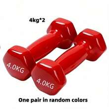 2 Pcs Home Gym Essential Iron Dumbbells, Heavy Duty Sturdy Iron Material Durable For Long Lasting Workout, Multi-Purpose For Arm Workout Hand Strength Training Full Body Home Fitness, Fit For Novice And Advanced Fitness Users, Random Color Shipment - Multi-color Random - View 15