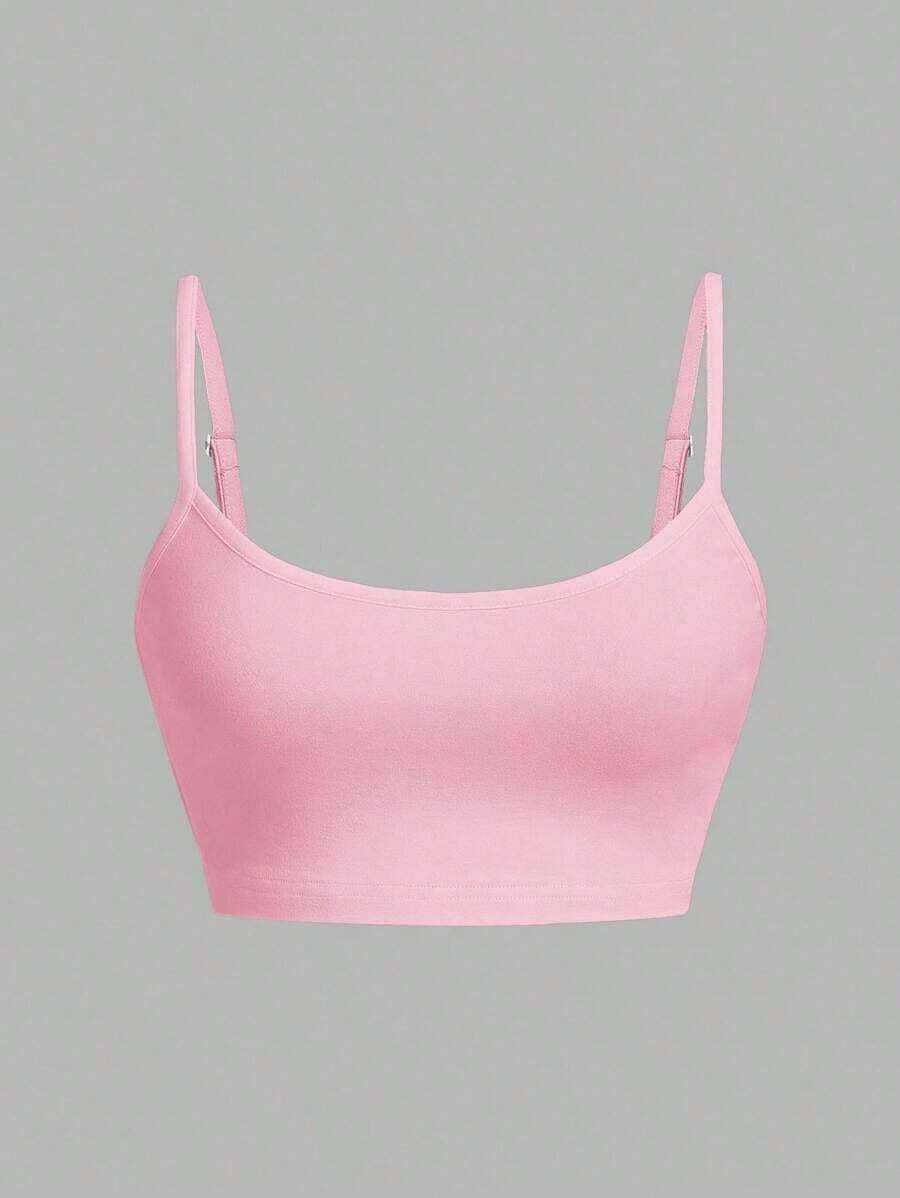 Camiseta sin mangas sexy y casual para mujer, perfecta para el verano - Rosa - Ver 1