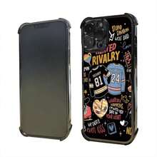 Funda para teléfono - 1 unidad de funda protectora con proceso de galvanoplastia Heated Rivalry, con acolchado mejorado y resistencia a impactos, compatible con iPhone 17 16 15 14 13 Pro Max. - Estilo 1 - Ver 6