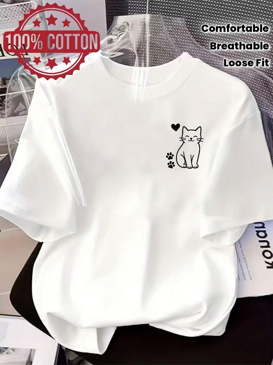 Women T-Shirts - White - View 1