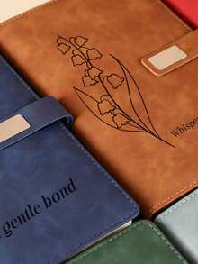 Personalized Leather Journal Set - Ideal Gift For A New Job, Teacher, Or Graduation - Perfect Office Supply And Stationery Gift For Writers, Students, And Travelers - Travel Size Journals For Note-Taking, Journaling, And Creative Projects - Thoughtful And Stylish Gift For Any Occasion, Including Birthdays And Holidays - Notebook - View 4