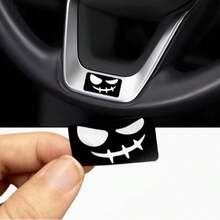 2 miếng dán decal hình mặt cười tinh nghịch bằng vinyl, phù hợp với mọi loại xe. - A - Xem 5