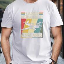 Camiseta impresa para hombres y mujeres - Blanco - Ver 1