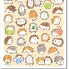 Assorted Stickers - Hedgehog - View 3