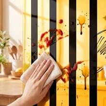 1 Roll Reflective Textured Self-Adhesive 3D Grid Wall Sticker, Decor For TV Background, Living Room, Bedroom - 1PC - View 11