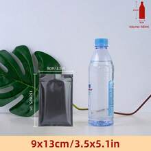 50/100個可重複密封鋁箔袋，啞光彩色紅色Mylar袋，附平面拉鍊鎖，適用於食品儲存袋、糖果餅乾零食、口紅、珠飾、零售包裝、情人節節日婚禮派對禮品用品 - 彩色 - 查看 43