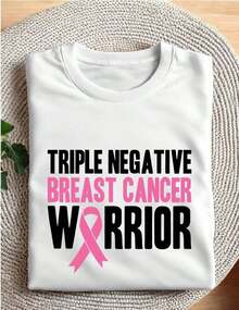 Camiseta de manga corta con cuello redondo para mujer, con estampado de letras en inglés y lazo, suave y con caída fluida, adecuada para uso diario, oficina, escuela, vacaciones, camping, de estilo versátil, que hace que tu verano sea más vibrante y colorido. - Blanco - Ver 1
