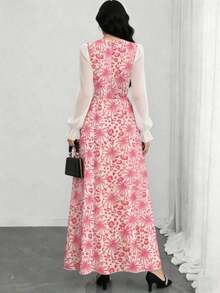 Women Midi Dresses - Multicolor 4 - View 2