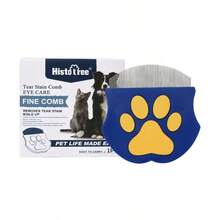 1 Piece Pet Face Comb, Small Facial Grooming Comb, Round Head Arc Row Comb & Pin Comb For Dogs, Cats And Rabbits, Flea And Tail Cleaning Comb - Multicolor - View 9