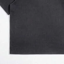 Comfortable Colorful Fishing T-Shirts, Bass Print T-Shirts, Stylish Short-Sleeved Fisherman T-Shirts, Women's Fishing Tops For The Lake Shore, Casual Summer T-Shirts With Fish And Color Themes. - 深灰色 - 查看 5