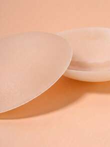 1 Pair Invisible Self-Adhesive Wear-Resistant Washable Nipple Covers, Suitable For Swimwear, Clothing, Tank Tops, Beach, Water Park, Swimming Pool, Daily Wear, Etc. Bath Essential, Invisible Coverage, Breathable Adhesion, Washable Material, Vacation Essential, Prevent Exposure - Silicone Pad - View 9