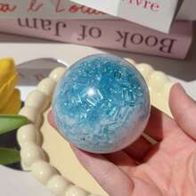 1 quả bóng tập tay Blue Glacier, thích hợp cho người lớn, đồ chơi cảm giác có độ đàn hồi chậm giúp giảm căng thẳng và cải thiện sự tập trung, bóng giảm căng thẳng có tay cầm mềm, dụng cụ hỗ trợ kéo giãn và tăng tính linh hoạt, thích hợp cho thanh thiếu niên và người lớn, phần thưởng trong lớp học, dụng cụ tập luyện tay cảm giác. - Nhiều màu - Xem 10