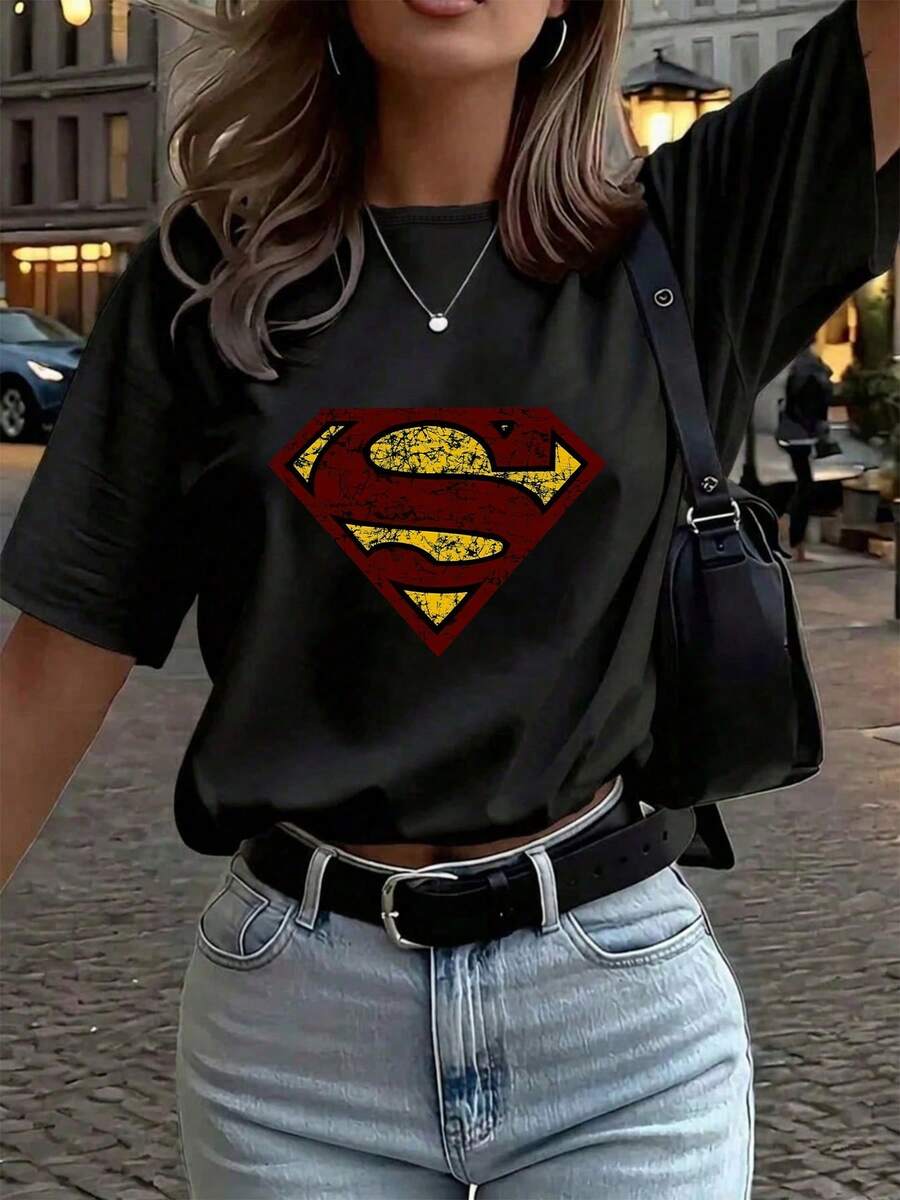Women T-Shirts - Black - View 1
