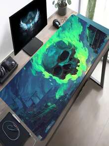XXL Large Anime Mouse Pad Gaming Desk Mat, Non-Slip Rubber Base Waterproof, Suitable For Computer Office Desk Gaming Players Birthday Holiday Gift Mouse Keyboard Pad - View 2