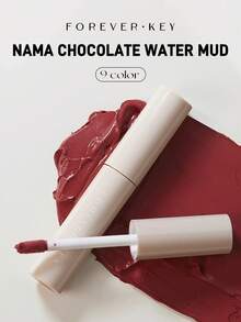 FOREVER KEY Cream Lip Mud Is Waterproof, Long-Lasting And Moisturizing, Cup-Proof With High Color Payoff. Portable For Travel, It Is Popular Among Y2K And Gen Z, An Ideal Gift For Birthdays And Mother's Day. - N03 SUGAR-fREE DARK BLACK - View 3