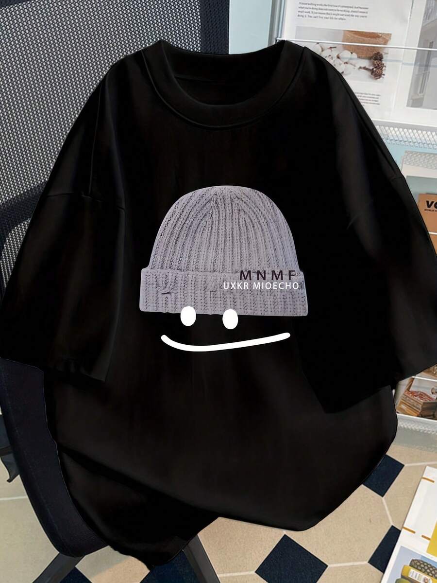 Camiseta de mujer para primavera y verano - Negro - Ver 1