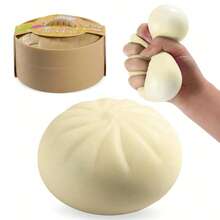 Bộ 5 món đồ chơi bóp hình bánh bao, đồ chơi bóp bằng bột nhào lớn dễ thương, mềm mại và bông xốp giúp giảm căng thẳng. Đồ chơi giảm căng thẳng hình bánh bao hấp phù hợp cho người lớn và mọi lứa tuổi, quà tặng tiệc tùng kèm máy hấp. - Nhiều màu - Xem 4