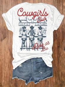 Women T-Shirts - White - View 3
