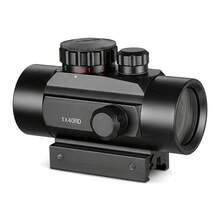 Red Dot 1x40mm, mira reflex Red/Green Dot Rifle, retículo de 4 MOA - Multicolorido - Visão 2