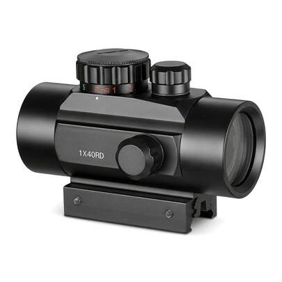 Red Dot 1x40mm, mira reflex Red/Green Dot Rifle, retículo de 4 MOA