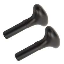 Techigher 2Pcs Kayak Canoe T Paddle Handle, T-Curved Ergo PVC Grip For SUP, Replacement Handle For Paddle, Convert Kayak Paddle Into Single Oar - Black - View 1