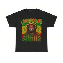 Unisex Casual Short Sleeve T-Shirt, Funny "Lebomboclaat" Meme Graphic Tee, Nigerian Gen Z Tea Themed Men's Streetwear AVGP - 白色 - 查看 2