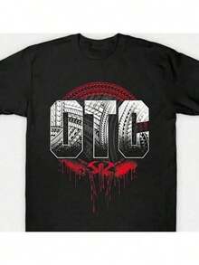 Roman Reigns Otc Men's Creative Print Casual Summer T-Shirt, Comfortable - Breathable, Soft, Slightly Stretchy, Urban Hip Hop Style, 100% Cotton, Wearable In All Seasons, Individual Unisex Top 220g, Loose Fit Unisex T-Shirt, With Fashionable Patterns, Stylish Unisex Tops For Spring And Summer Vacation, Men's And Women's Favorite Graphic T-Shirts, Same Style For Men And Women, Men's Clothing, Men's Graphic T-Shirts, Women's Graphic T-Shirts, Cool T-Shirts, Men, Men's Clothing, Funny T-Shirts, Summer Tops, Summer, Vacation Outfit, Summer Tops OTRE 30TU - Black - View 1