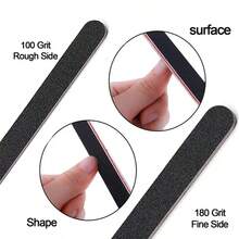 6PCS Nail File & Buffer Block Set, Nail Shaping, Filing & Polishing Manicure Tools - Multicolor - View 4