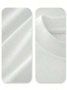 1 Piece Of Women's Vintage T-Shirt With Car Graphic Print, Round Neck, Comfortable Fit, Urban Hip-Hop Style, Unique Graphic Print, 180g 100% Cotton. - 白色的 - 查看 5