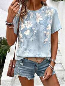 Diseño de sublimación de camiseta de mujer impresa con cuello redondo, estampado de lazo de cereza, estética suave de chica, PNG de mamá coqueta, para el Día de la Madre - Multicolor 5 - Ver 3