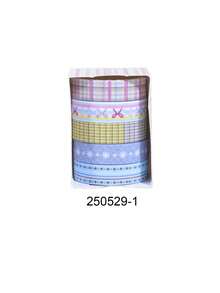 5 Rolls/Box Simple Style Washi Tape Set, Different Color To Choose From The Handbook Tape, Suitable For Scrapbook Decoration School Supplies Decorative, Handbook Gift For Friends - Sets - View 15