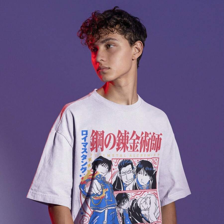 Estilo Fire Streetwear j1apan Style UniS1ex 100% Algodón.4220g Cla-ssic Cotton T-Shirt - UniS-ex - The Shirt You A-lways NeededSuitable for all people, whether woM-en or M-enhigh-quality durable fabric suitable for all seans,ft to the touch but built to lastBreathabletops woM.en fall outfiT.S for woM.en vaC.Ation outfiT.S woM.en Easter, St. Patrick's Day costume - Blanco - Ver 1