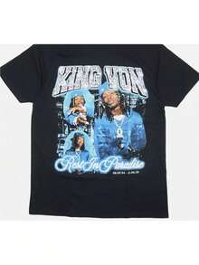 Rap Singer - Rest In Paradise T-Shirt,  Shirt For Fans, Unisex All Size Soft And Comfortable Round Neck Tee - Black - View 1