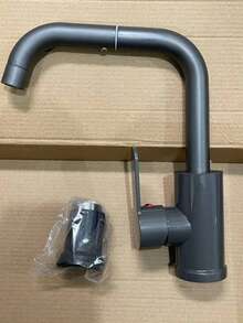 Kran Dapur Fleksibel Putar 360° - Kran Mixer Panas dan Dingin Pegangan Tunggal dengan Permukaan Mengkilap. Termasuk Inti Katup dan Perangkat Keras Pemasangan. Ideal untuk Wastafel Dapur Modern, Kamar Mandi, dan Ruang Rias; Aksesori Penting untuk Rumah Kontemporer dan Pilihan Sempurna untuk Proyek Renovasi Rumah. - MultiWarna - View 12