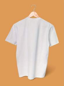 Camiseta de manga corta para hombre con cuello redondo| Estampado digital, diseño especial y moderno de león de Judá, alta calidad asequible, agradable para la piel, secado rápido, estilo deportivo casual, versátil, transpirable, ligera y que absorbe la humedad 1P6S - Negro - Ver 9