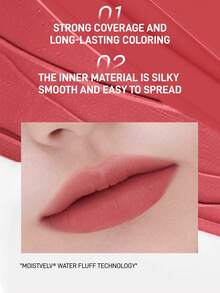 FOREVER KEY Cream Lip Mud Is Waterproof, Long-Lasting And Moisturizing, Cup-Proof With High Color Payoff. Portable For Travel, It Is Popular Among Y2K And Gen Z, An Ideal Gift For Birthdays And Mother's Day. - N03 SUGAR-fREE DARK BLACK - View 5