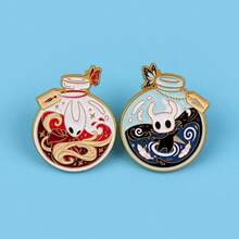 Ghim cài áo hình hiệp sĩ anime ngầu, huy hiệu hoạt hình, phụ kiện quần áo, trang sức thời trang, quà tặng. - Vàng - Xem 9