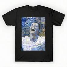 Ronaldo Phone Case T-Shirt unisex de la de algodón puro de alta densidad de 220 g. C-AmiS-eta uniS-ex 100 % aL-Godón de - Tejido de alta densidad. Apta para todo tipo de perS-onas, ya sean mujeres o hombres. Tejido duradero de alta C-Alidad apto para todas las estaciones, suave al tacto pero duradero. Tops transpirables. Conjuntos de otoño para mujer. Conjuntos de vaC-Aciones para mujer. Disfraz de Halloween para mujer. - Negro - Ver 6