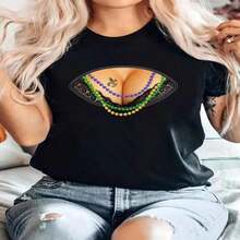 Women's "No Days Off" Gym Motivational T-Shirt With Bar Graphic And Fitness Lettering - Fitted And Breathable Sports Top For Workout, Gym And Casual Wear - Machine Washable Athletic Shirt For All Seasons - 紅色 - 查看 9