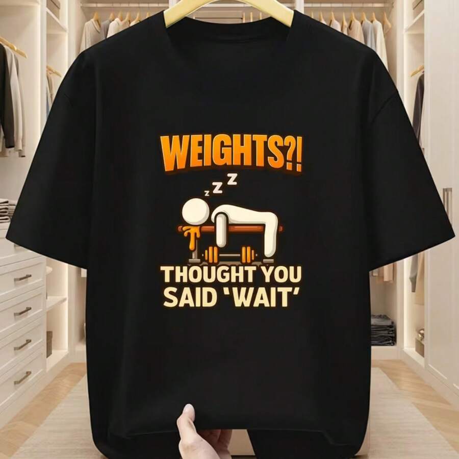 Camiseta impresa para hombres y mujeres - Negro - Ver 1