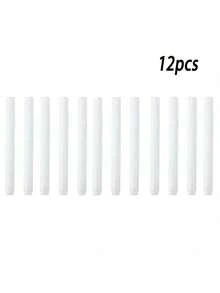 12pcs White Liquid Chalk Pen For Chalkboard, Led Writing Board Pen, Quick Drying, Easy To Wipe. Suitable For Blackboard, Glass, Windows,Pen For Sticker Labeling, Erasable Marker Pen Back To School,School Stuff - A - View 9