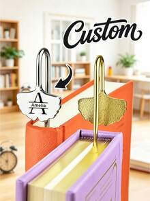Custom Embossed Bookmarks, Personalized Bookmarks, Back To School Gifts, Decorative, Multi-Functional, Reusable, Back To School Gifts, Gifts For Teachers And Friends, Office And Student Reading Bookmarks, Inspirational Learning Gifts, Multi-Functional, Decorative - Multicolor - View 2
