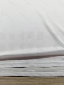New Summer FashionEasy Print White T-Shirt, Fresh Small Floral Pattern Casual Loose Fit Daily Versatile Short Sleevecotton T-Shirt - White - View 5